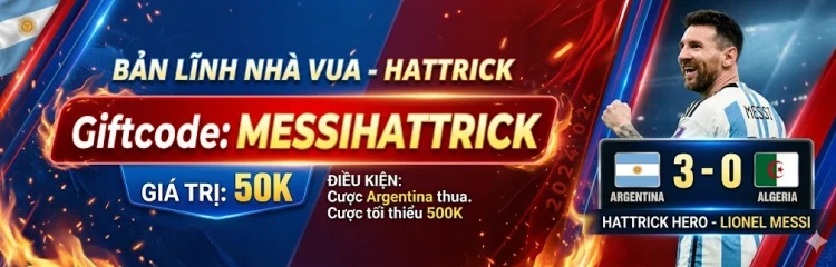 DA88 Vũ Điệu Tango Bùng Nổ: Phát Lộc 50K Chúc Mừng Lionel Messi & Argentina